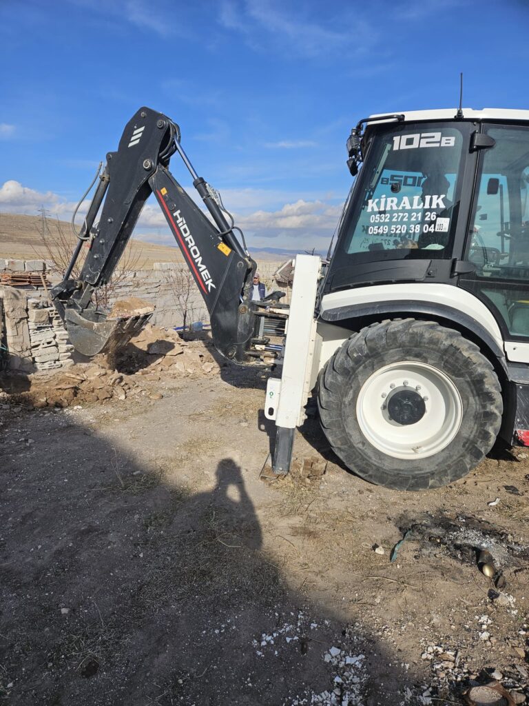 kayseri kiralık kepçe
